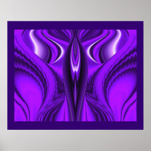 Engelenvleugels, Abstracte Fantasie Regenboog Kuns Poster