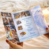 Engelenvleugels Herdenkingsdienst Funeral Programm Flyer