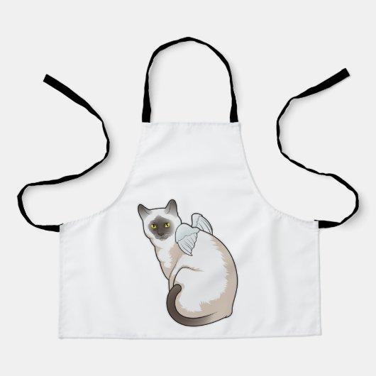 Engelenvleugels van kat schort (Voorkant)