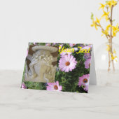 Engelenvrienden Blanco kaart (Gele Bloem)