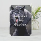 engelig weerwolf kaart (Staand voorkant)