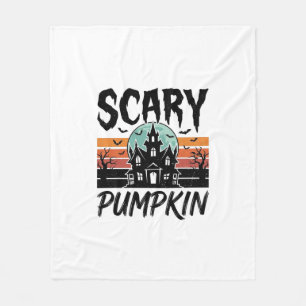 Engelige Pompoen Vintage Geheime Huis Halloween De Fleece Deken