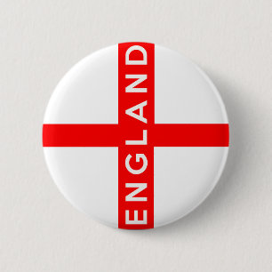 engelland vlag brits symbool naam ronde button 5,7 cm