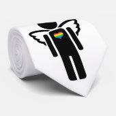 engelpictogram. stropdas (Opgerold)