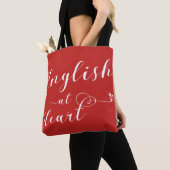 Engels at Heart Grocery Bag, Engeland Tote Bag (Dichtbij)