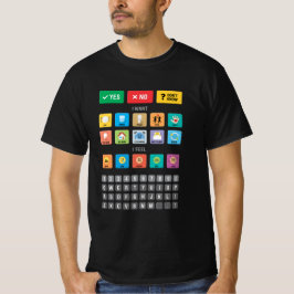 Engels Autisme AAC PECS Wijzen Communicatie 03 T-shirt