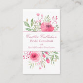 Engels Boeket Floral Visitekaartje (Voorkant)