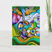 Engel's Boom Kaart (Achterkant)