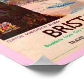 Engels Bristol Travel Poster (Hoek)