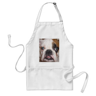 engels buldog standaard schort