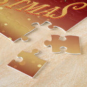 Engels Bulldog Christmas Legpuzzel (Zijkant)