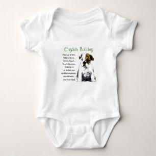 Engels Bulldog Heritage of Love Romper