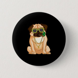Engels Bulldog Hondenliefhebber Fun Ronde Button 5,7 Cm