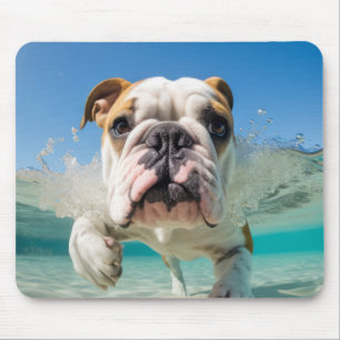 Engels Bulldog Pet Dog Animal Fun Play Muismat