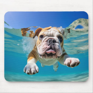 Engels Bulldog Pet Dog Animal Fun Play Muismat