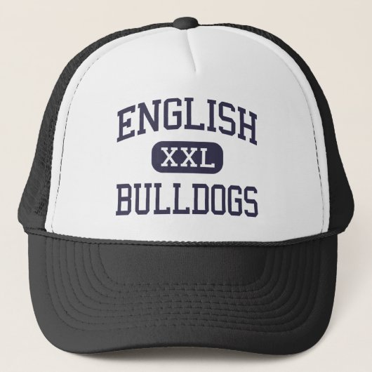 Engels - Bulldogs - High - Jamaica Plain Trucker Pet (Voorkant)