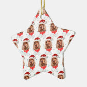 Engels Cocker Spaniel Dog Breed Christmas Keramisch Ornament (Links)