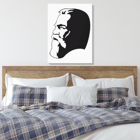 Engels, Communism, Socialism, Soviet Union Canvas Afdruk (Insitu (Slaapkamer))