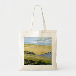 Engels Cotswold landscape canvas tas