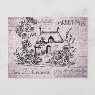  Engels Cottage Cotswolds Briefkaart
