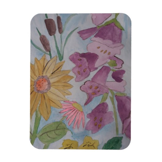 Engels Cottage Garden Magneet (Verticaal)