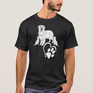 Engels Cream Golden Retriever T-shirt