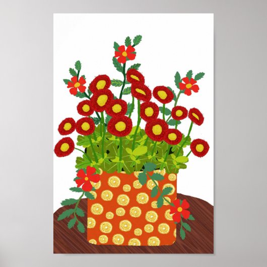 Engels Daisy Poster (Voorkant)