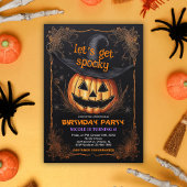 Engels feestje verjaardag Halloween Kaart