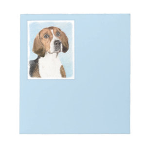 Engels filtreerschilderij - Kute Original Dog Art Notitieblok