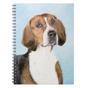 Engels filtreerschilderij - Kute Original Dog Art Notitieboek