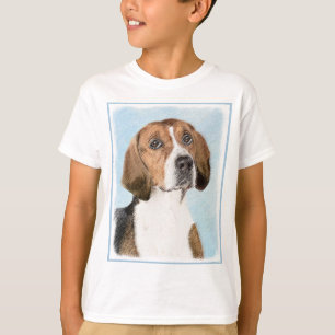 Engels filtreerschilderij - Kute Original Dog Art T-shirt