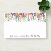  Engels Floral Garden Illustration Post-it® Notes (Kantoor)
