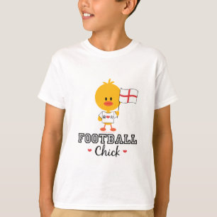 Engels Football Soccer Chick Kinder T-shirt