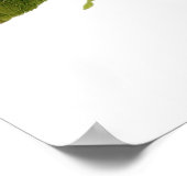 Engels Garden  Roos Wedding WelkomstPoster Poster (Hoek)