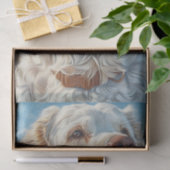 Engels Golden Retriever1 Tissuepapier (Geschenk)