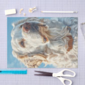 Engels Golden Retriever1 Tissuepapier (Craft)