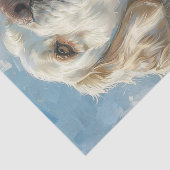 Engels Golden Retriever3 Tissuepapier (Detail)