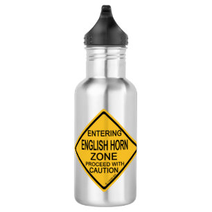 Engels Horn Zone invoeren Waterfles