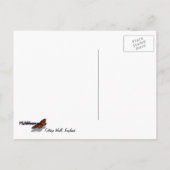 Engels huisje is charmant briefkaart (Achterkant)