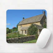Engels huisje met tuinmousepad muismat (Met muis)