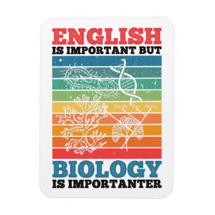 Engels is belangrijk maar biologie is belangrijk magneet