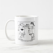 Engels is Farm Animals 2de taal Koffiemok (Links)