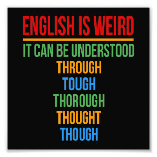 Engels is vreemde taal leraar Grammar student Foto Afdruk