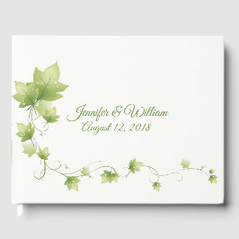 Engels Ivy Wedding Guest Book Gastenboek