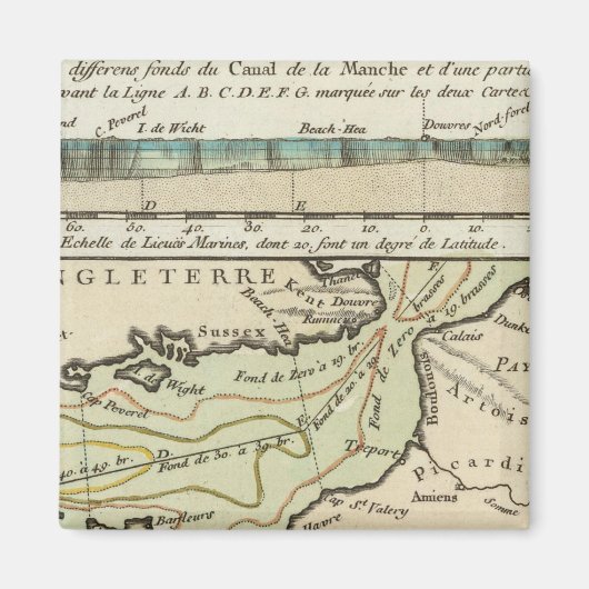 Engels kanaal magneet (Voorkant)