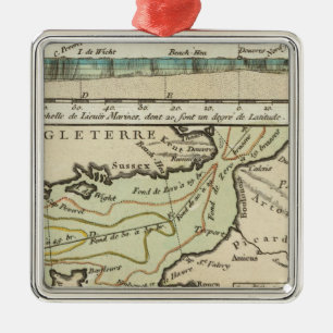 Engels kanaal metalen ornament