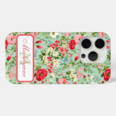 Engels Land Wildflower Garden Case-Mate iPhone Case (Achterkant (horizontaal))
