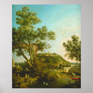 Engels landschap - Canaletto Fine Art Poster
