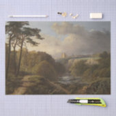  Engels Landschap in Derbyshire County Tissuepapier (Craft)