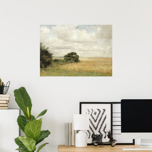 Engels landschapsverf,  landschap poster (Thuiskantoor)